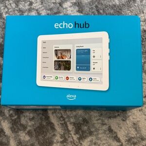 Echo Hub Tablet - White and Blue